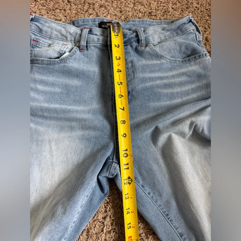 True Religion Halle High Rise Super Skinny Jeans Light Blue size 30 - Picture 9 of 14